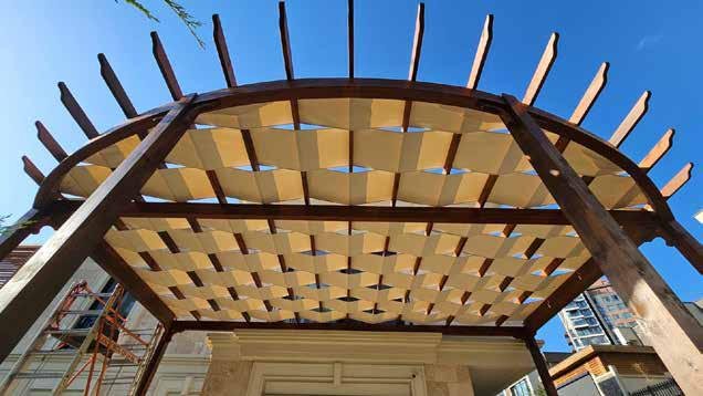 Contemporary terrace